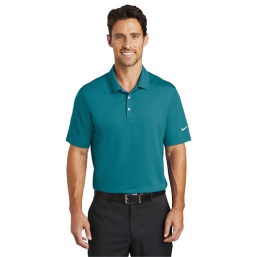 Nike Dri-FIT Vertical Mesh Polo w/ Screen Print 4.4 oz.