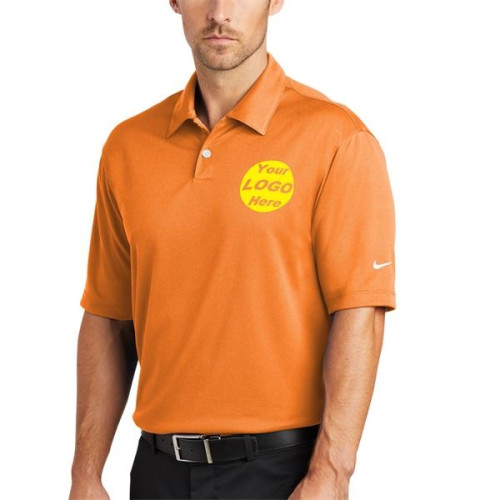 Nike Dri-FIT Pebble Texture Polo w/ Screen Print 3.9 oz.
