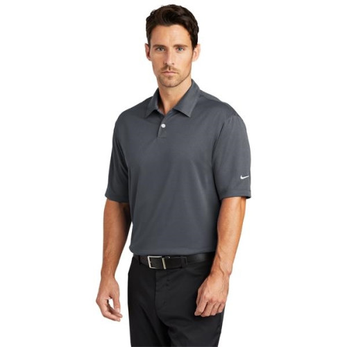Nike Dri-FIT Pebble Texture Polo w/ Screen Print 3.9 oz.