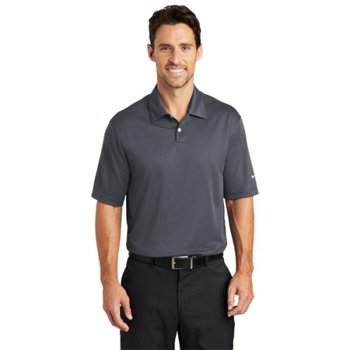Nike Dri-FIT Pebble Texture Polo w/ Screen Print 3.9 oz.