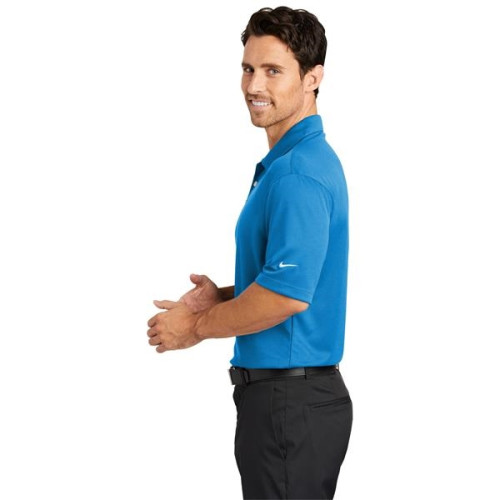 Nike Dri-FIT Pebble Texture Polo w/ Screen Print 3.9 oz.