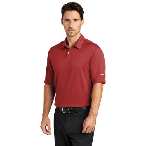 Nike Dri-FIT Pebble Texture Polo w/ Screen Print 3.9 oz.
