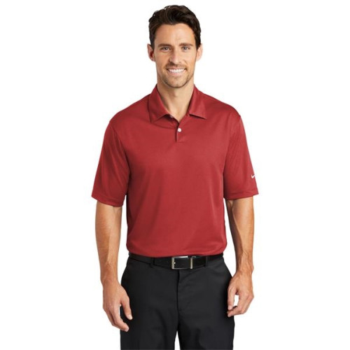 Nike Dri-FIT Pebble Texture Polo w/ Screen Print 3.9 oz.
