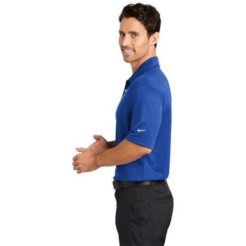 Nike Dri-FIT Pebble Texture Polo w/ Screen Print 3.9 oz.