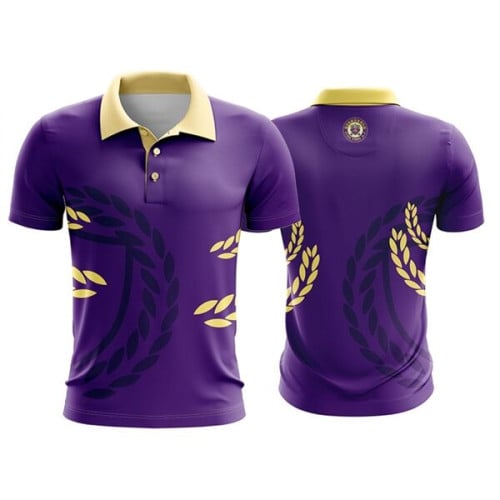 Unisex 75D Pique Sublimation Full Color Polo Shirt