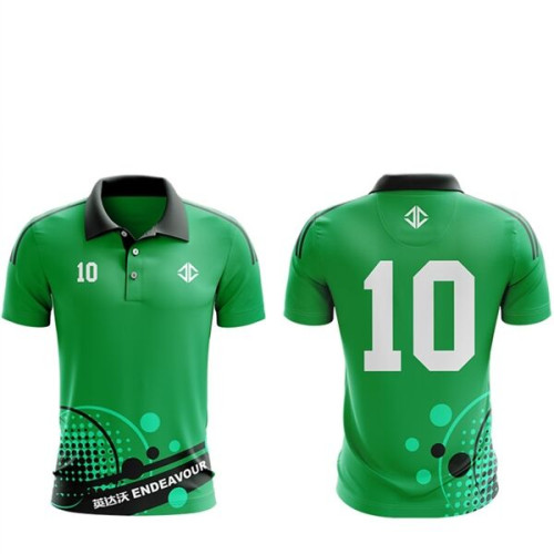 Unisex 75D Pique Sublimation Full Color Polo Shirt