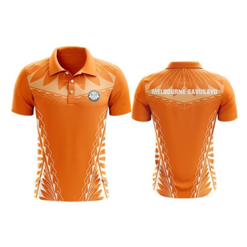 Unisex 75D Pique Sublimation Full Color Polo Shirt