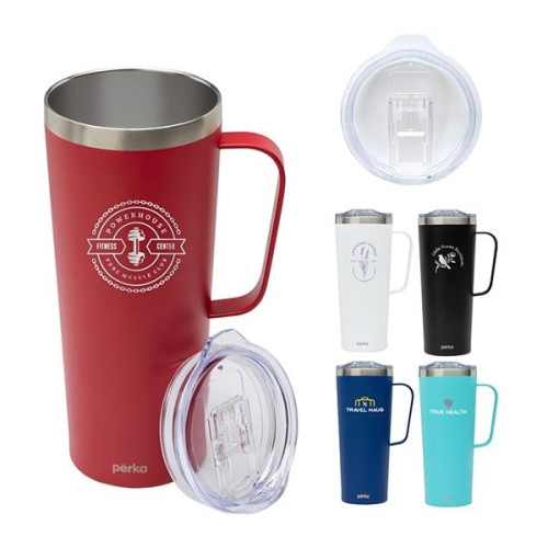 Perka® Winston 28 oz. Double Wall, Stainless Steel Travel...