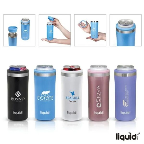 Liquid Fusion® 12 oz. Double Wall, Stainless Steel Skinny...