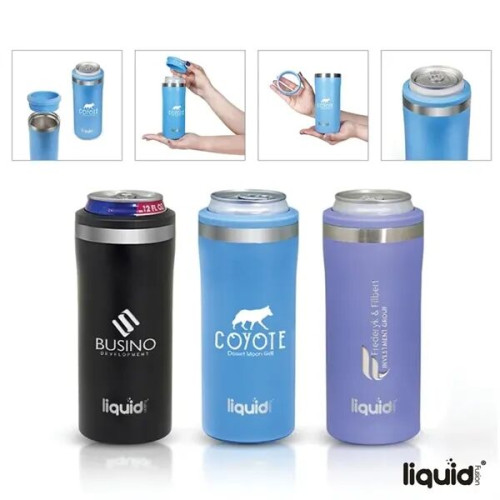 Liquid Fusion® 12 oz. Double Wall, Stainless Steel Skinny...