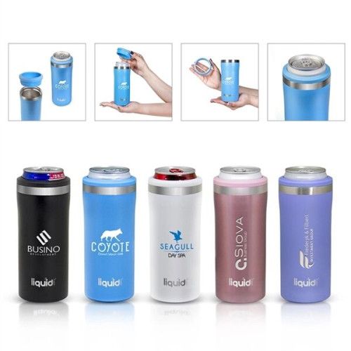 Liquid Fusion® 12 oz. Double Wall, Stainless Steel Skinny...