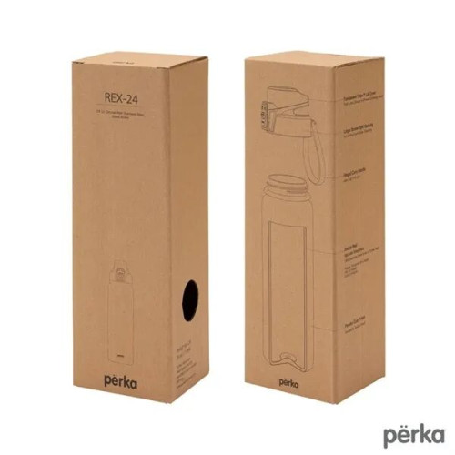 Perka® Rex 24 oz. Double Wall, Stainless Steel Water Bottle