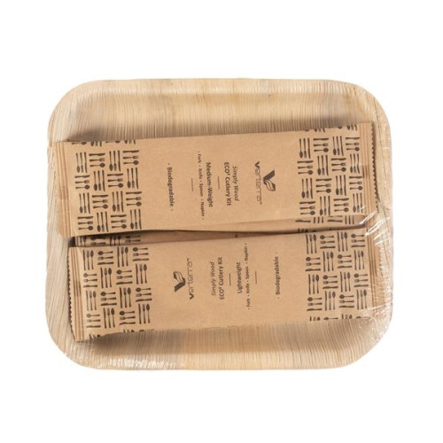 Verterra Plate/Utensil Dinnerware Set