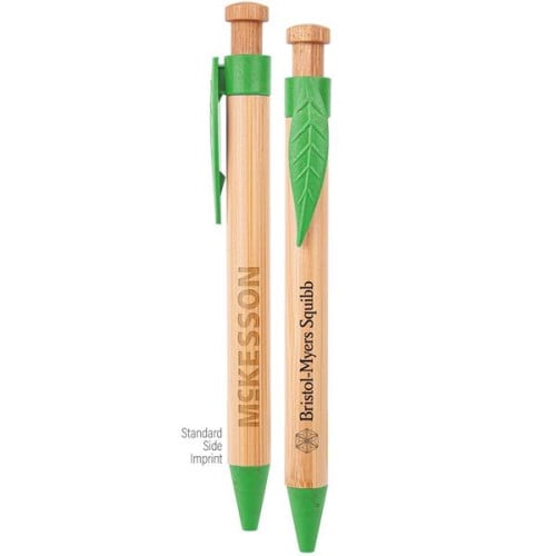 The Camden Bamboo Retractable Wheat Straw Eco-Pen