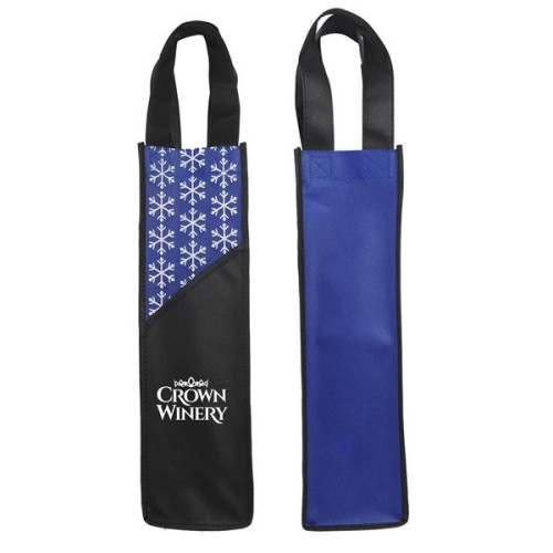 Snowflake Wine Tote