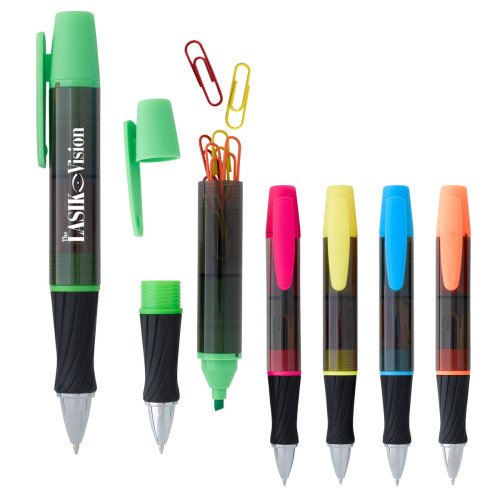 3-In-1 Executive Assistant Highlighter Pen