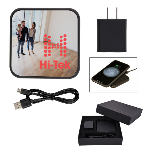 DYNAMIC DUO WIRELESS CHARGER AND ADAPTER GIFT SET