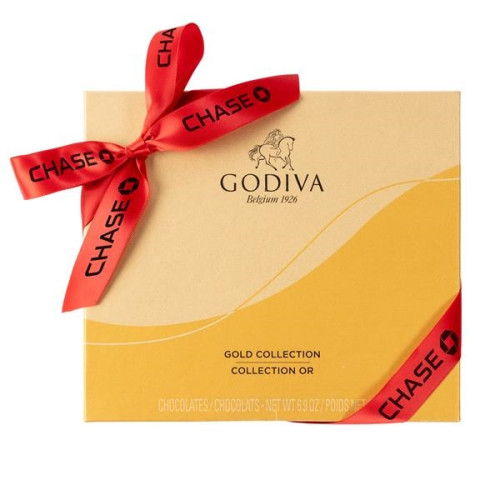 Godiva Ballotin Gold 19 Piece Assortment Box