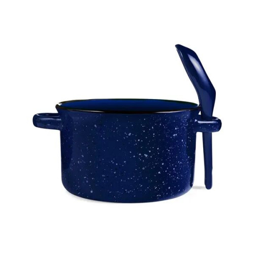 Campfire 20 oz Ceramic Soup Bowl With Spoon