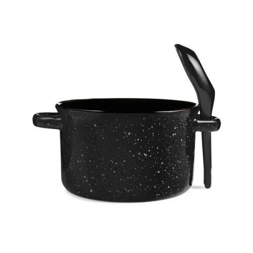 Campfire 20 oz Ceramic Soup Bowl With Spoon