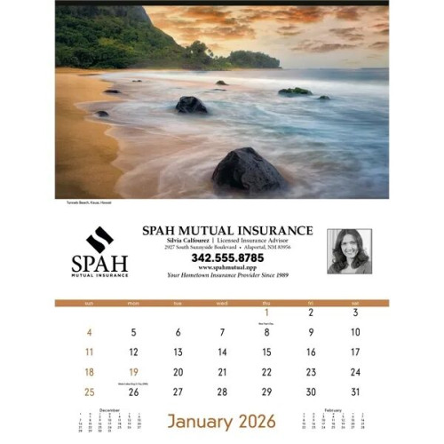 Triumph® Calendars America's Charm Calendar