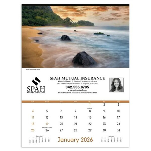 Triumph® Calendars America's Charm Calendar