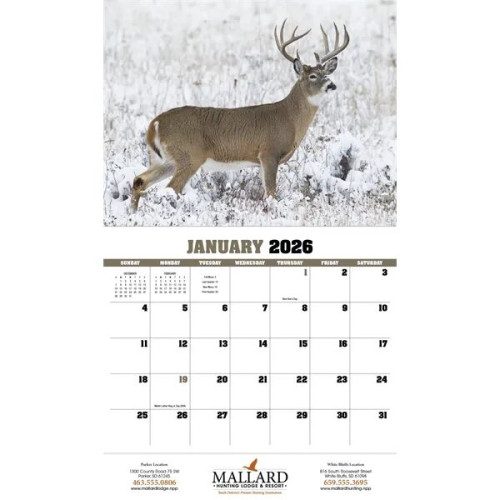 Products Trophy Whitetail Deer Appointment Calendar - Sta...