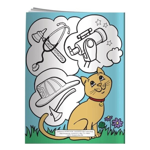Coloring Book: What Will I Be When I Grow Up?