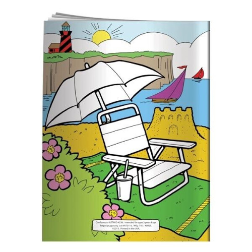 Coloring Book: Have a Safe Summer