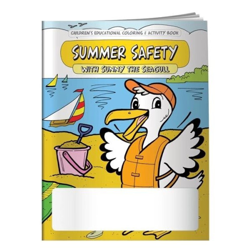 Coloring Book: Have a Safe Summer