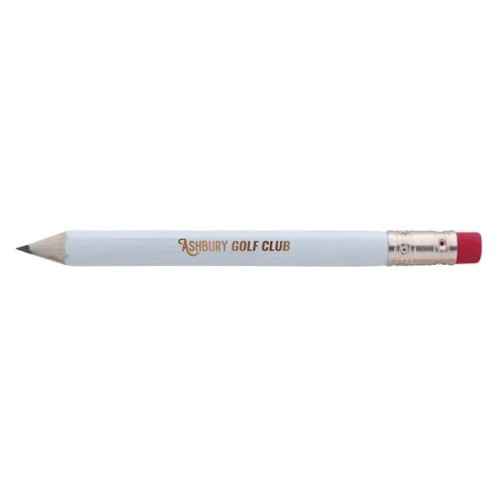 Hex Golf Pencil with Eraser