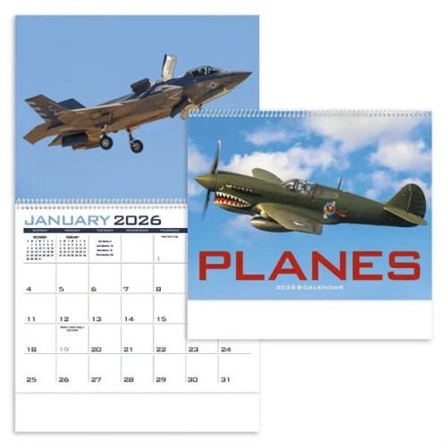 Triumph® Calendars Planes Calendar