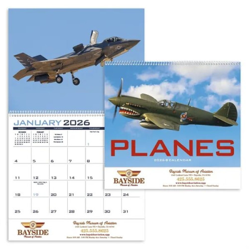 Triumph® Calendars Planes Calendar