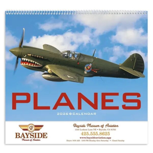 Triumph® Calendars Planes Calendar