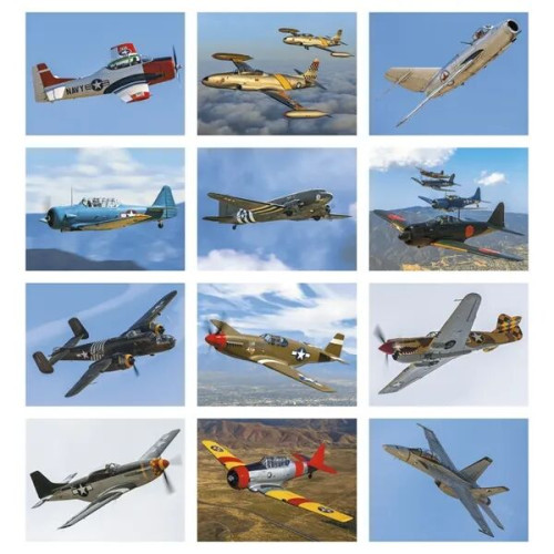 Triumph® Calendars Planes Calendar