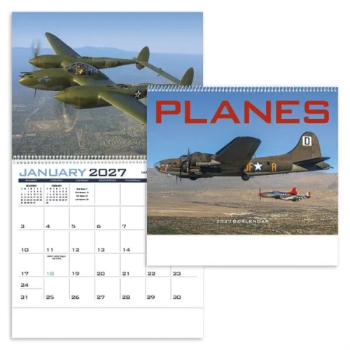 Triumph® Calendars Planes Calendar