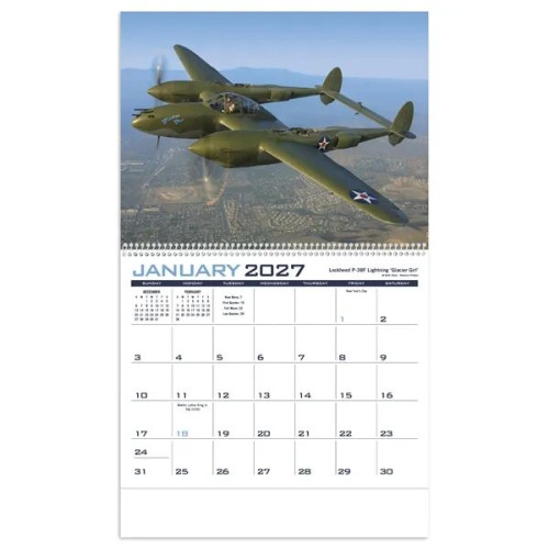 Triumph® Calendars Planes Calendar