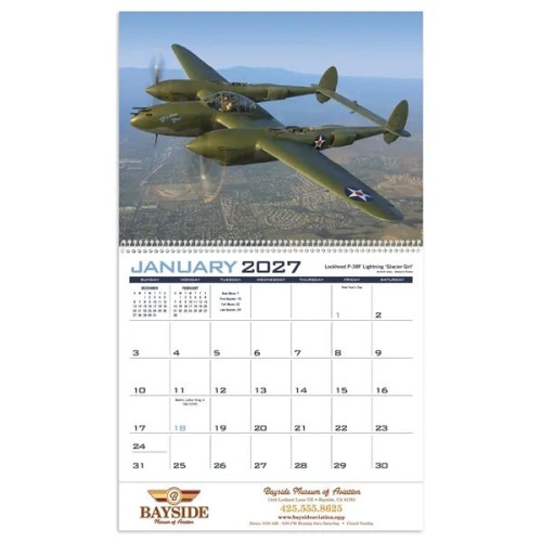 Triumph® Calendars Planes Calendar