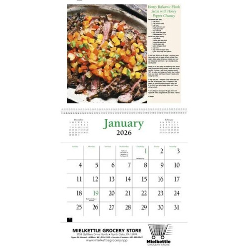 Products Recipe Pocket Calendar