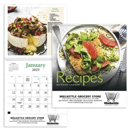 Products Recipe Pocket Calendar