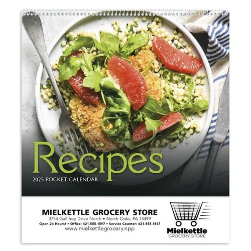 Products Recipe Pocket Calendar