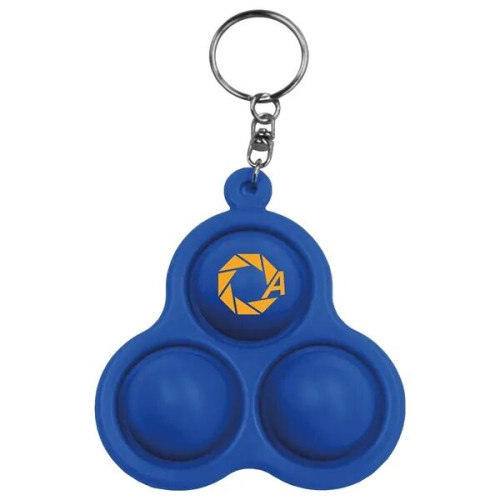 Universal Source® Pop 3 Bubbles Keychain