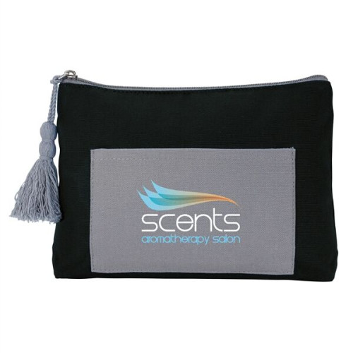 Simple Cotton Cosmetic Bag