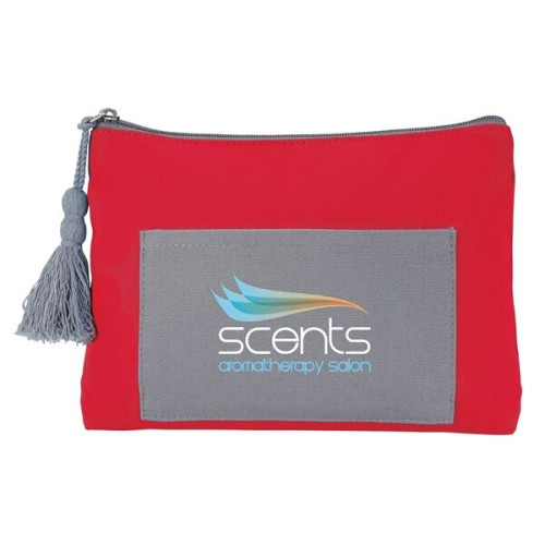 Simple Cotton Cosmetic Bag