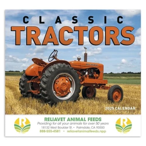 Good Value™ Classic Tractor - Stapled Calendar