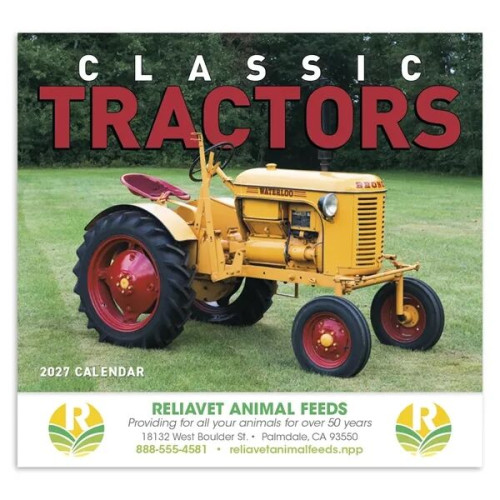 Good Value™ Classic Tractor - Stapled Calendar