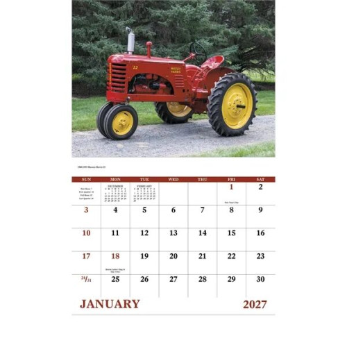 Good Value™ Classic Tractor - Stapled Calendar