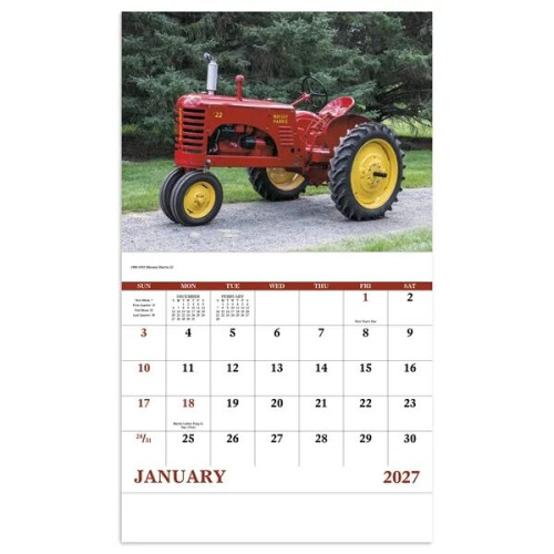 Good Value™ Classic Tractor - Stapled Calendar
