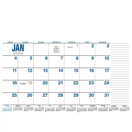 Products 13-Month Desk Pad Calendar