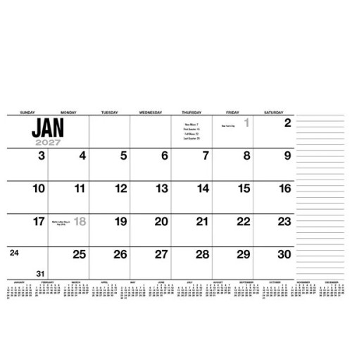 Products 13-Month Desk Pad Calendar